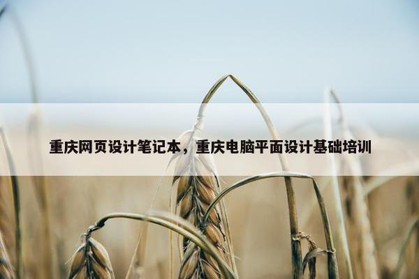 重庆网页设计笔记本，重庆电脑平面设计基础培训