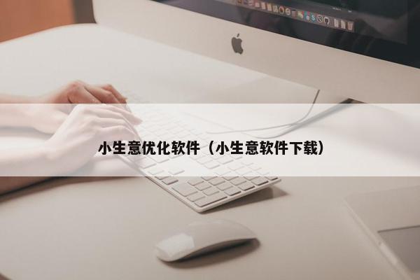 小生意优化软件（小生意软件下载）