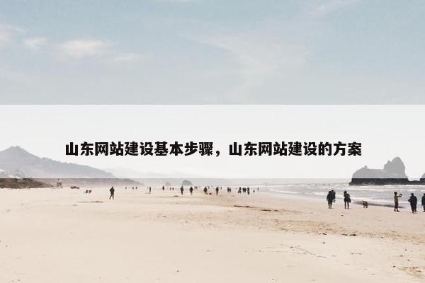 山东网站建设基本步骤，山东网站建设的方案
